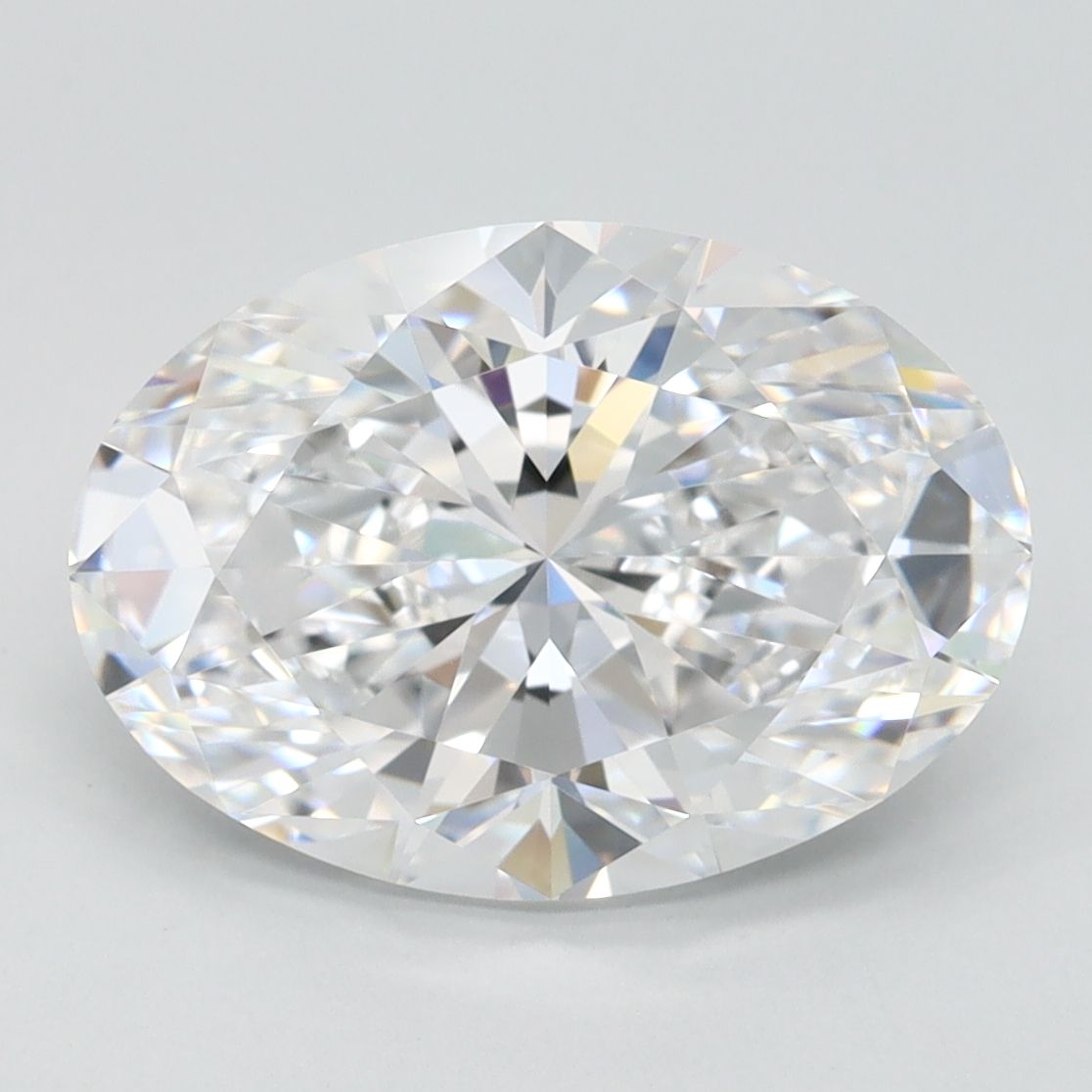3.19 ct. oval Lab Grown Diamond front image