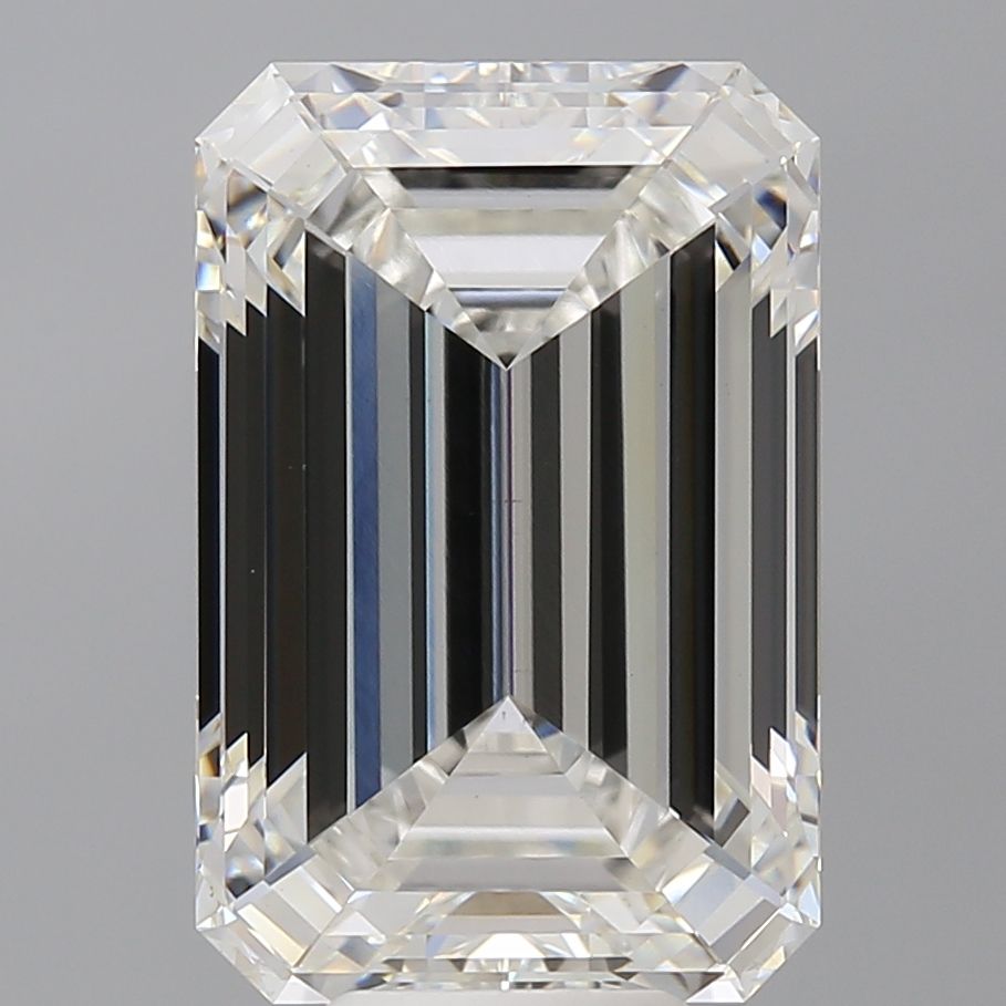 9.58 ct. emerald Lab Grown Diamond front image