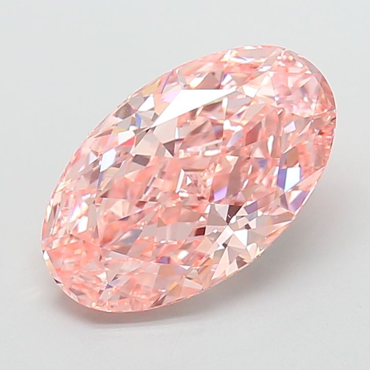 6.01 ct. oval Lab Grown Diamond front image