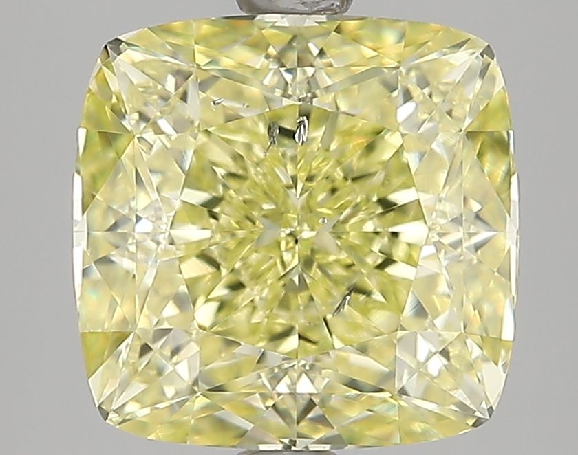 Diament 3.01 ct Fancy Yellow/SI2