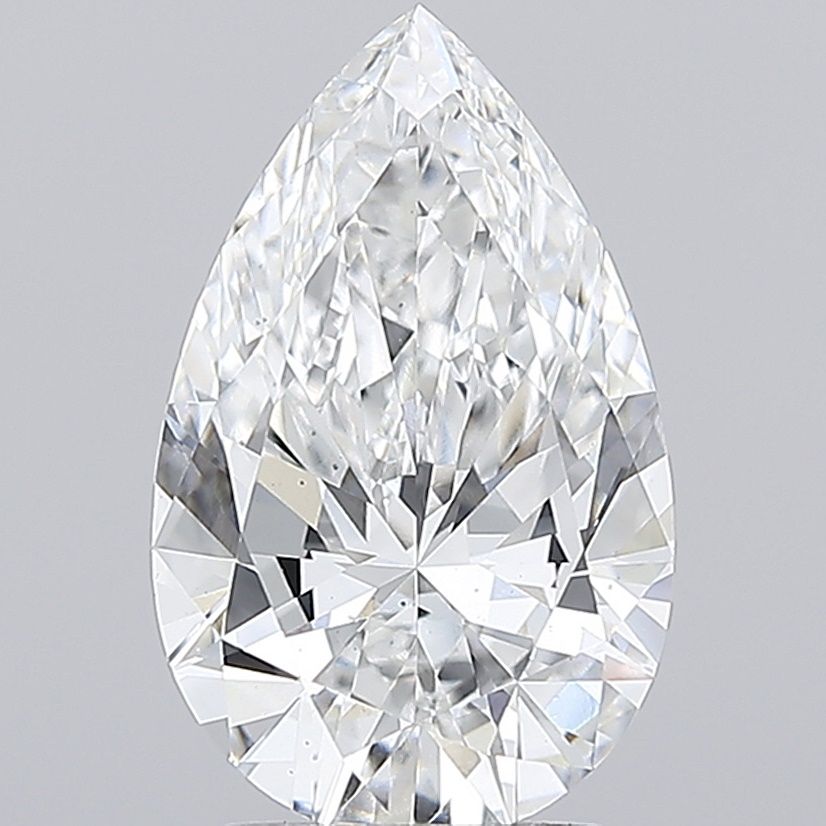 3.01 ct. pear Lab Grown Diamond front image