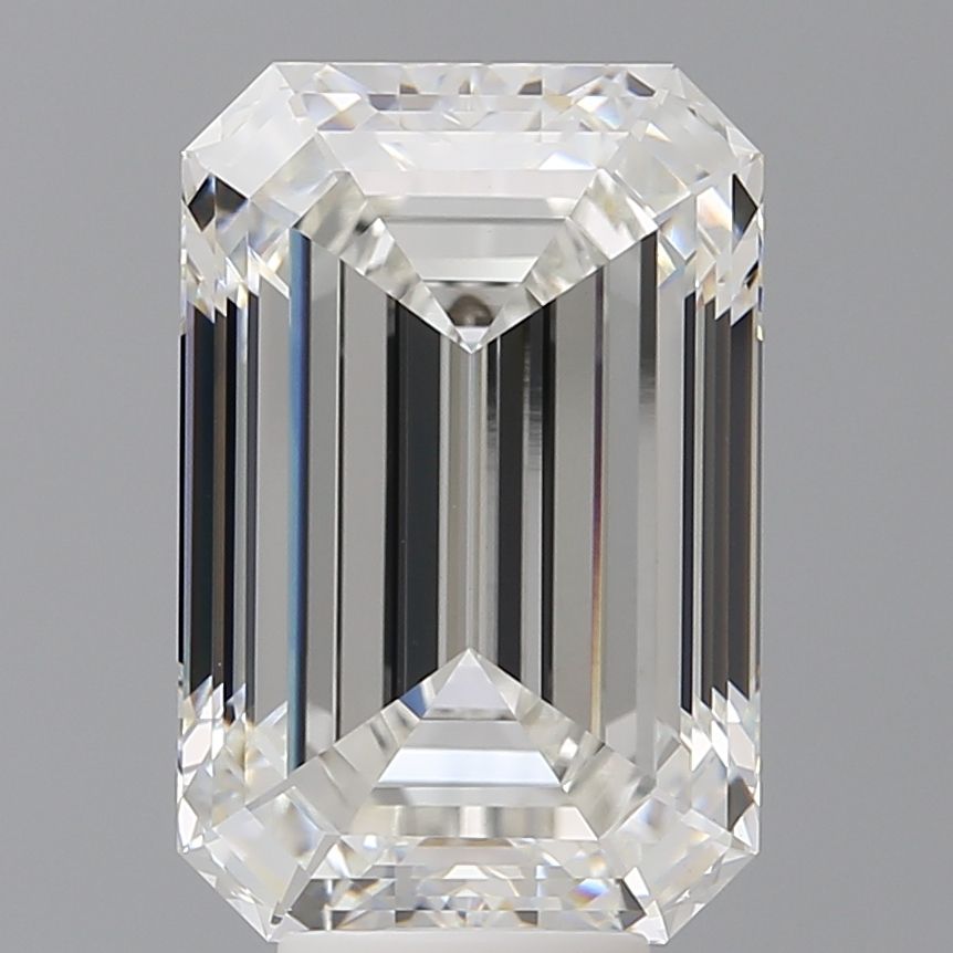8.02 ct. emerald Lab Grown Diamond front image