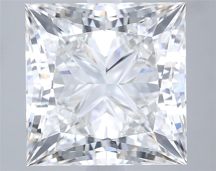 6.03 ct. princess Lab Grown Diamond front image