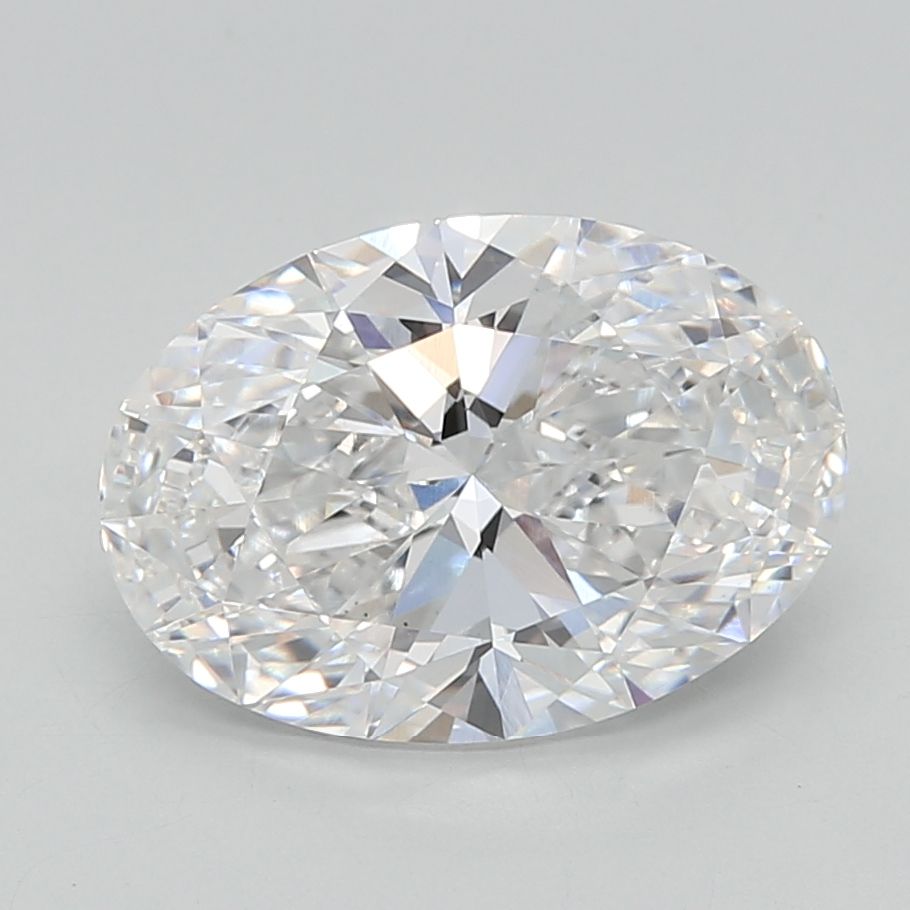 3.02 ct. oval Lab Grown Diamond front image