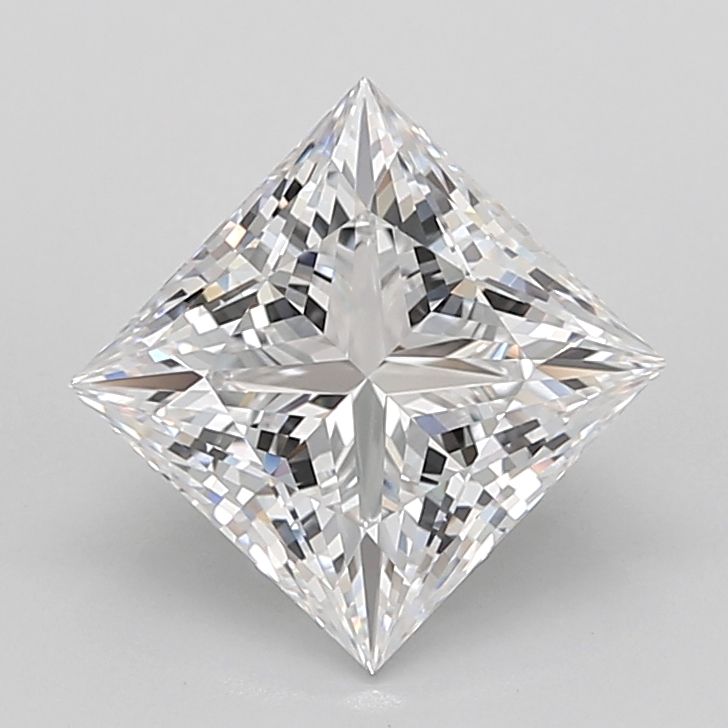 3.79 ct. princess Lab Grown Diamond front image