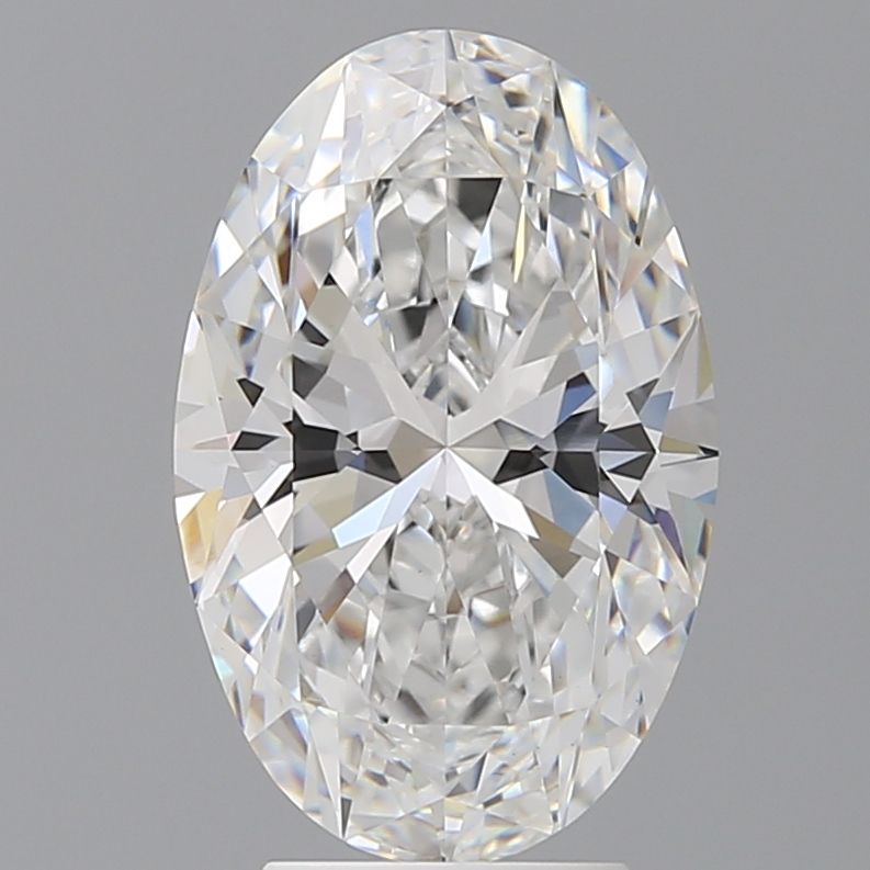 4.05 ct. oval Lab Grown Diamond front image