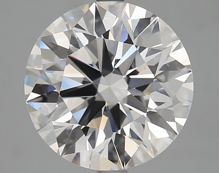 Diamant Rond 4.32 ct - Couleur E - Pureté SI1