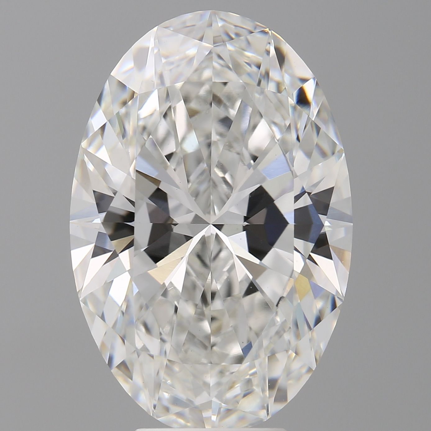 7.59 ct. oval Lab Grown Diamond front image