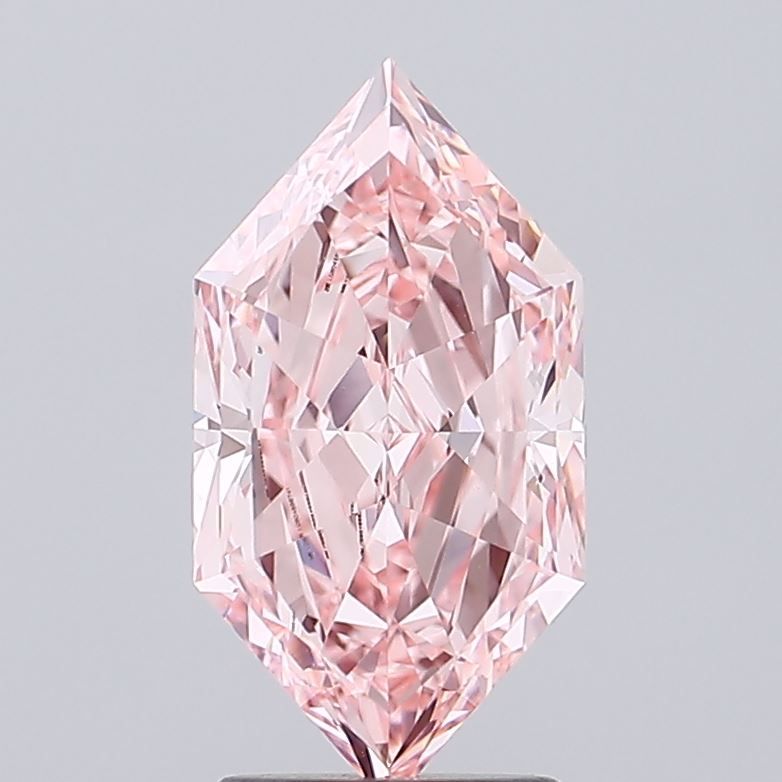 2.5 ct lab-grown Hexagonal Diamond