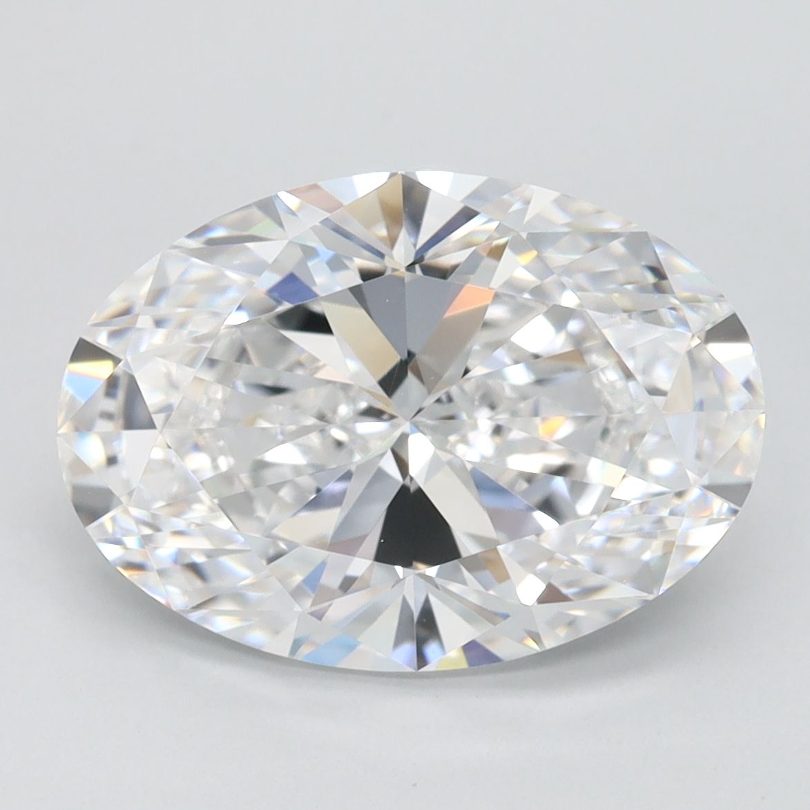 3.38 ct. oval Lab Grown Diamond front image