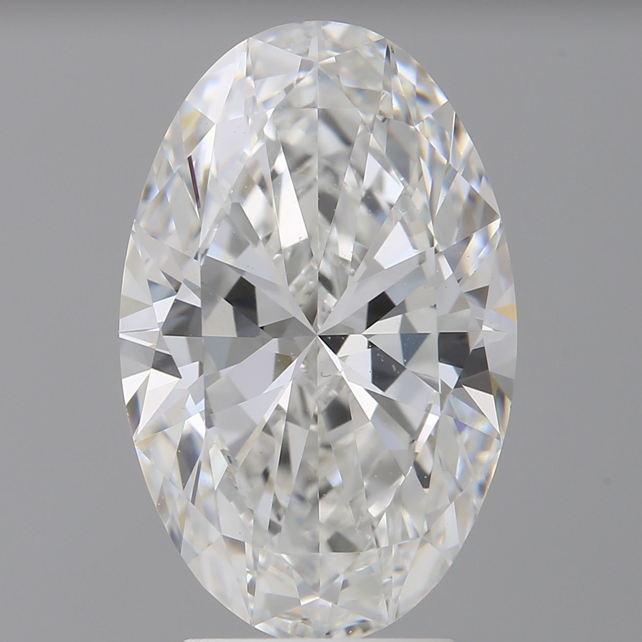 4.03 ct. oval Lab Grown Diamond front image