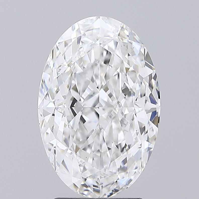 4.04 ct. oval Lab Grown Diamond front image