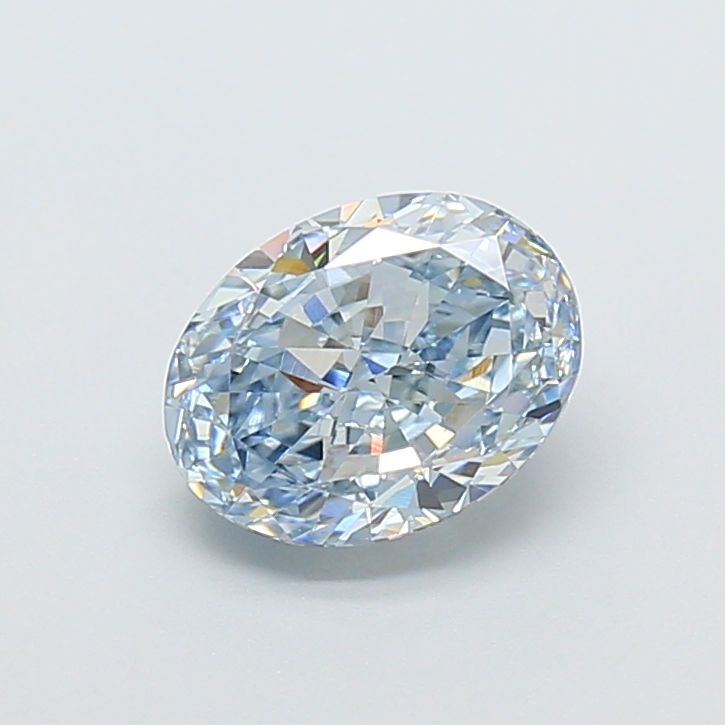 1.78 CT Fancy Light Blue OVAL