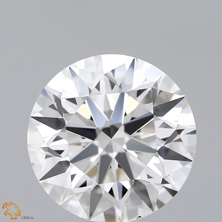 4.74 ct. round Lab Grown Diamond front image