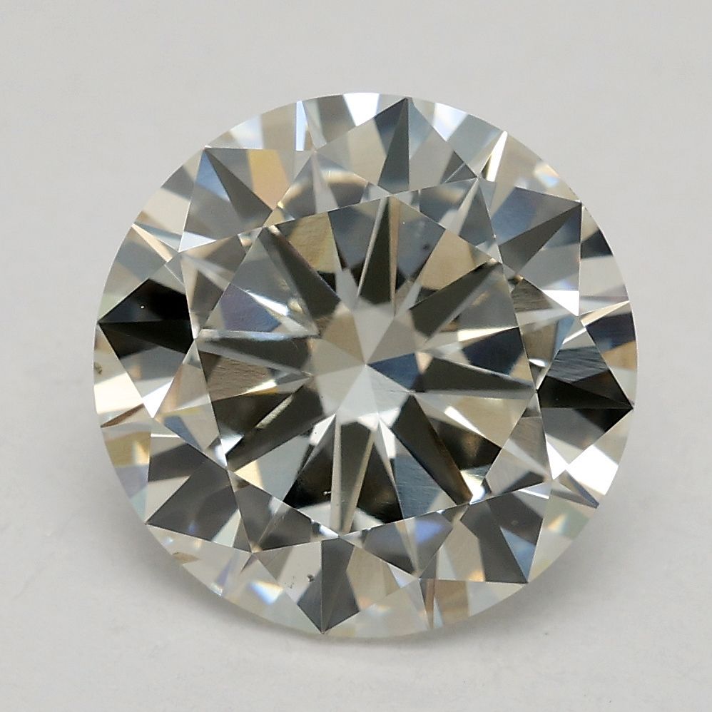 2.70 ct. round Lab Grown Diamond front image