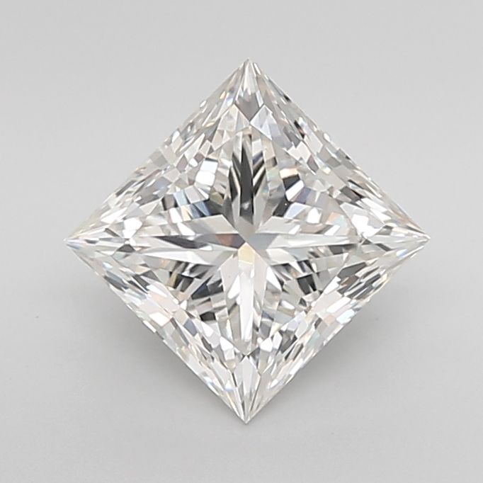 3.05 ct. princess Lab Grown Diamond front image
