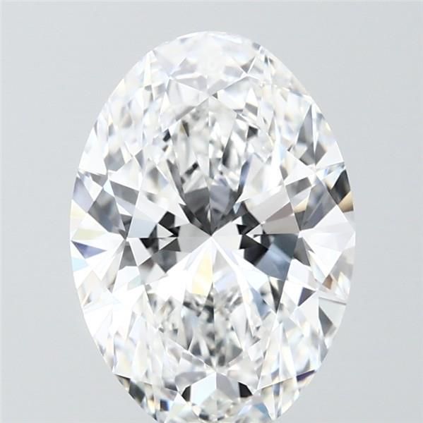 3.07 ct. oval Lab Grown Diamond front image