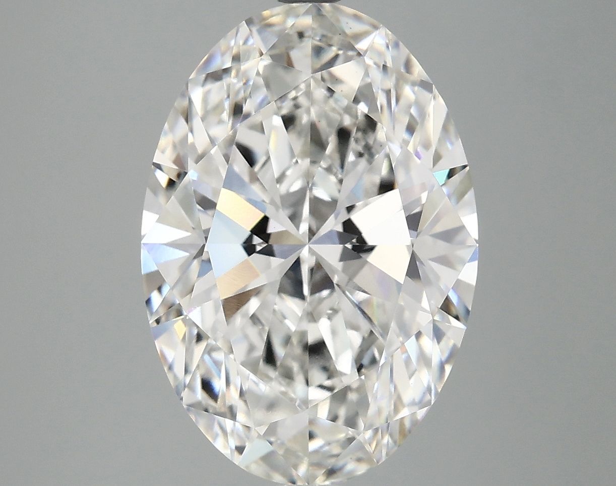 5.09 ct. oval Lab Grown Diamond front image