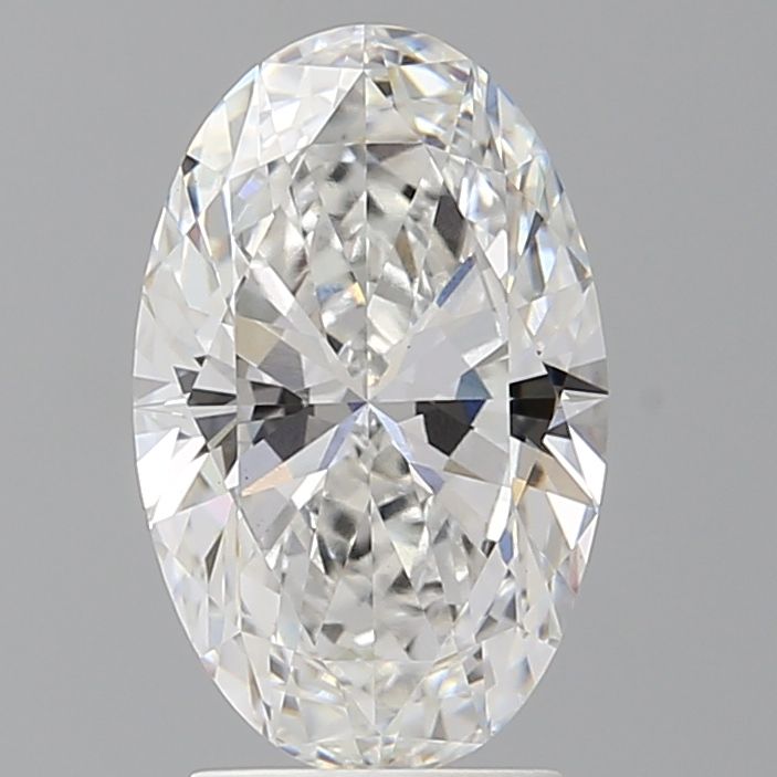 2.60 ct. oval Lab Grown Diamond front image