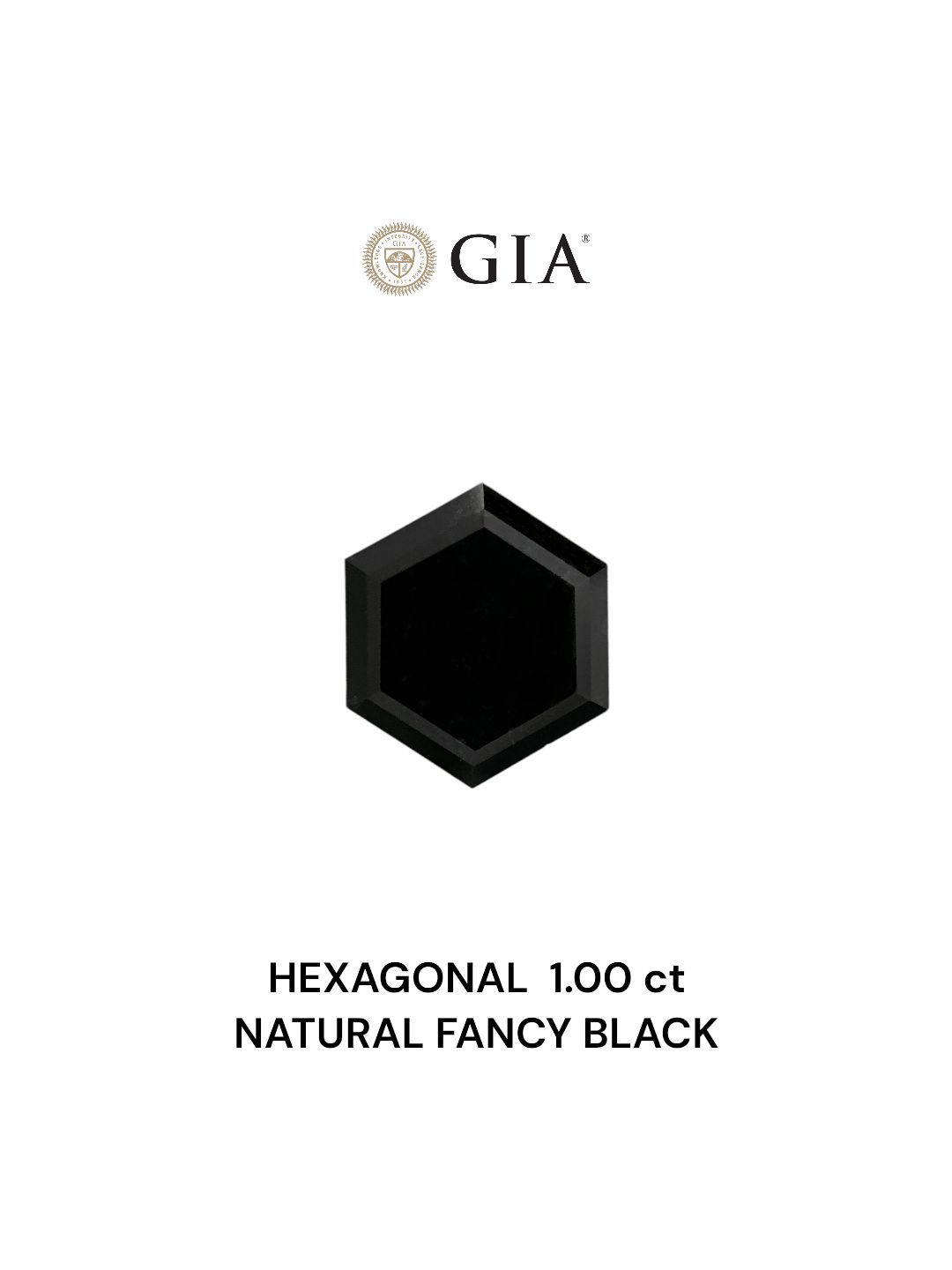 1 ct Hexagonal Diamond