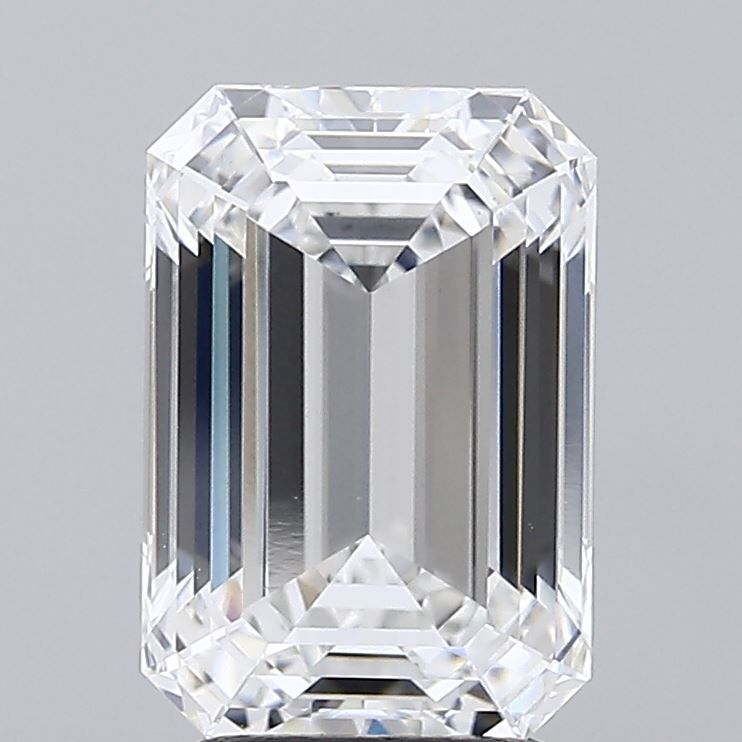 3.58 ct. emerald Lab Grown Diamond front image