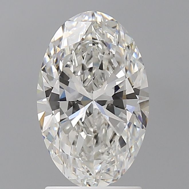 2.02 ct. oval Lab Grown Diamond front image