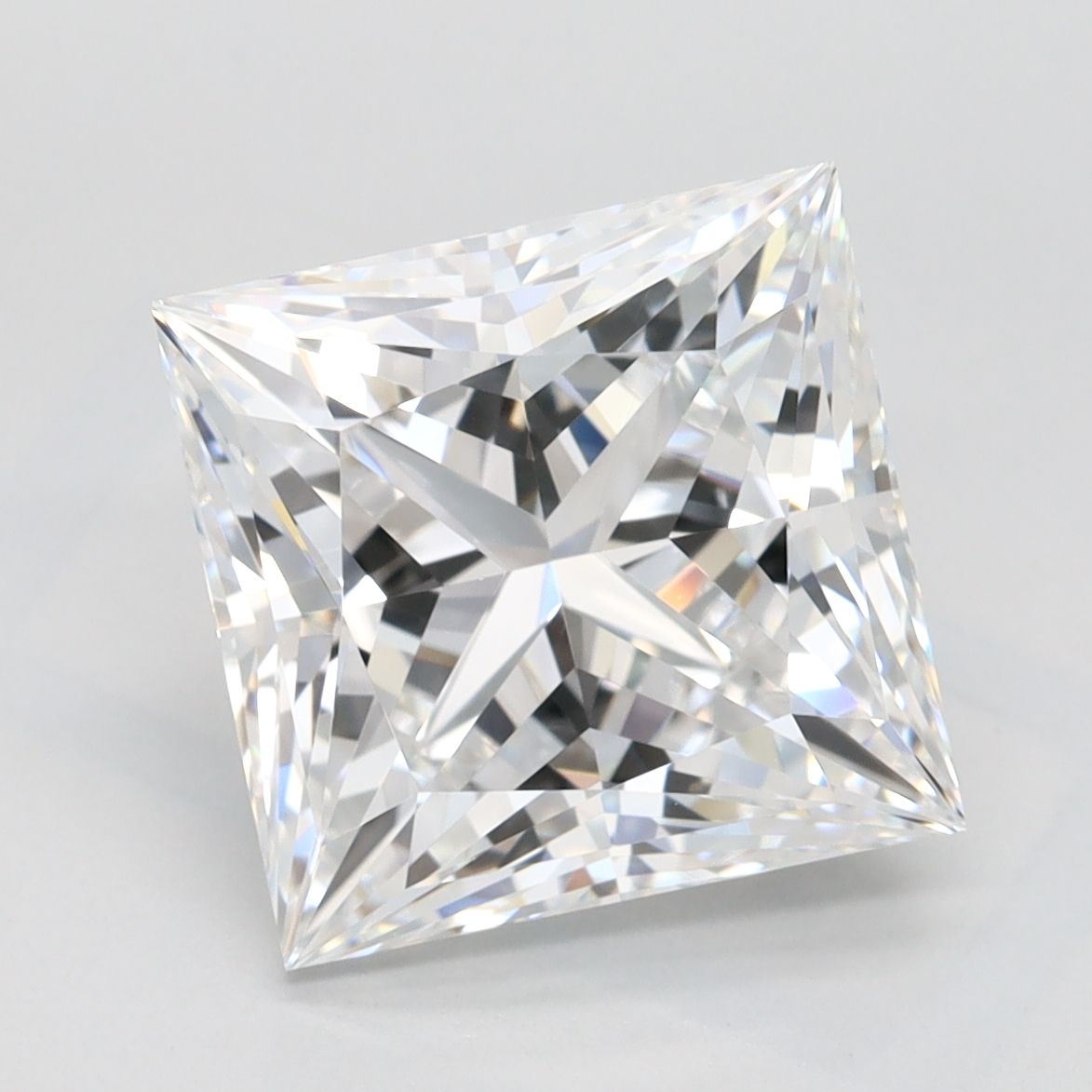 4.08 ct. princess Lab Grown Diamond front image