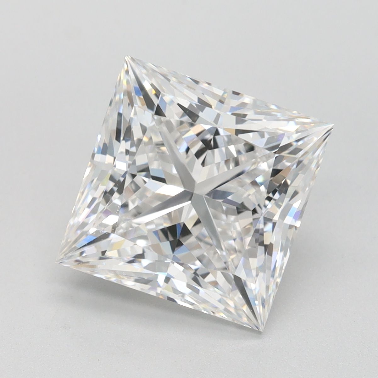 3.43 ct. princess Lab Grown Diamond front image