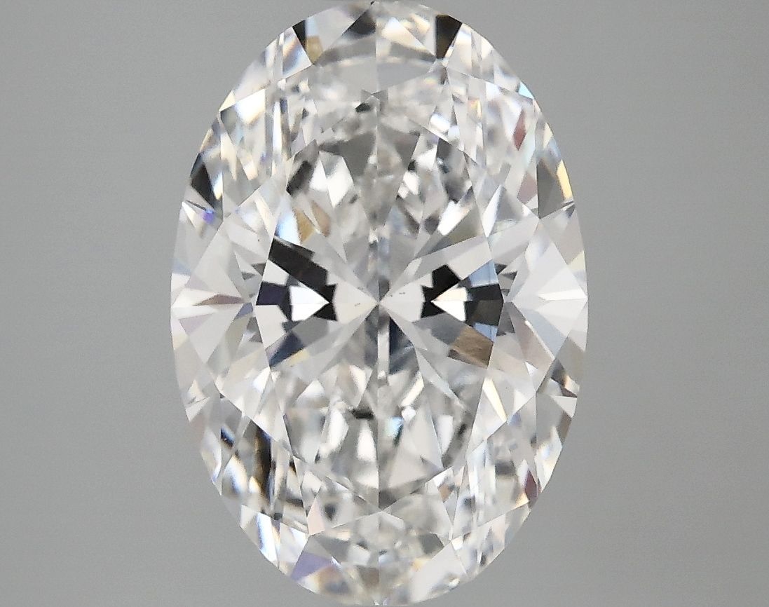 4.08 ct. oval Lab Grown Diamond front image