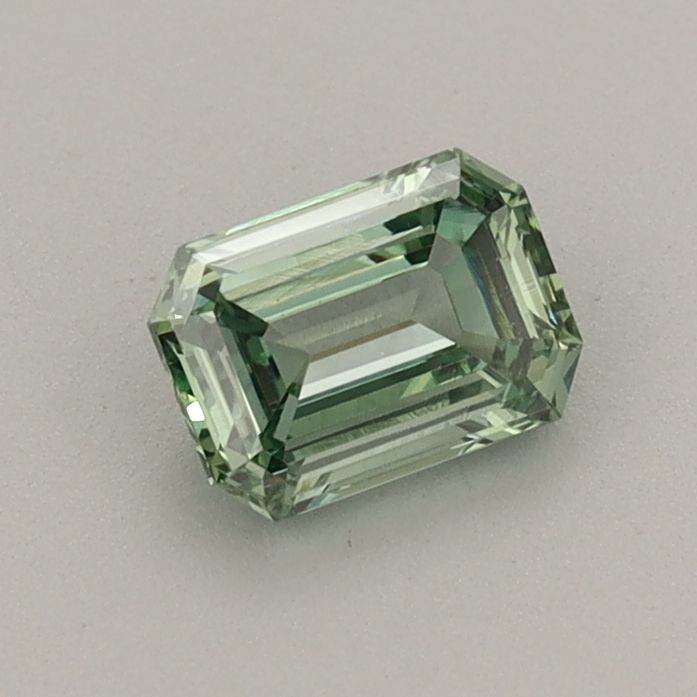 0.53 CT Fancy Vivid Green EMERALD