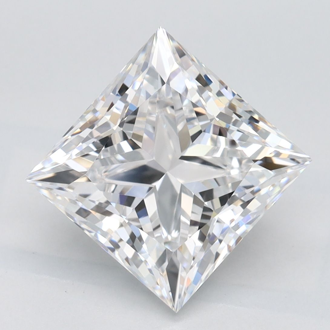3.23 ct. princess Lab Grown Diamond front image