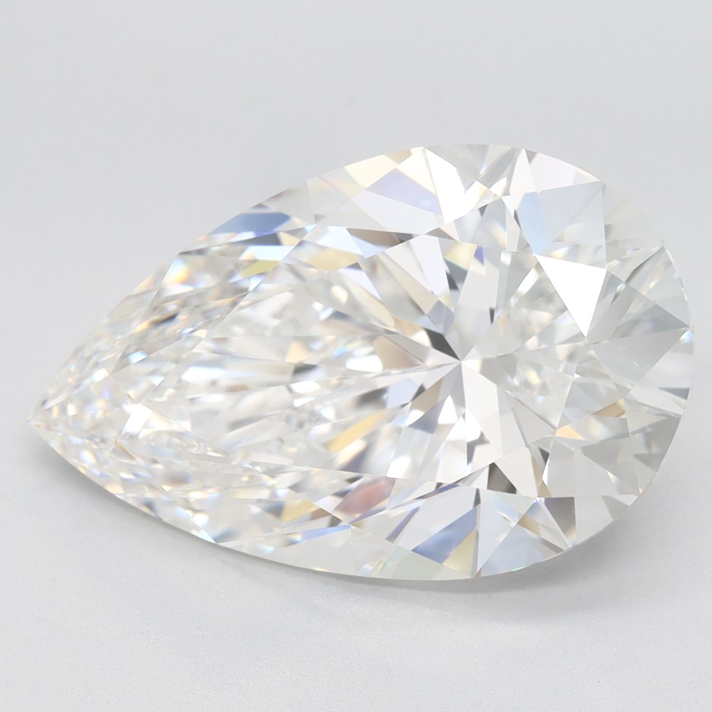 6.45 ct. pear Lab Grown Diamond front image