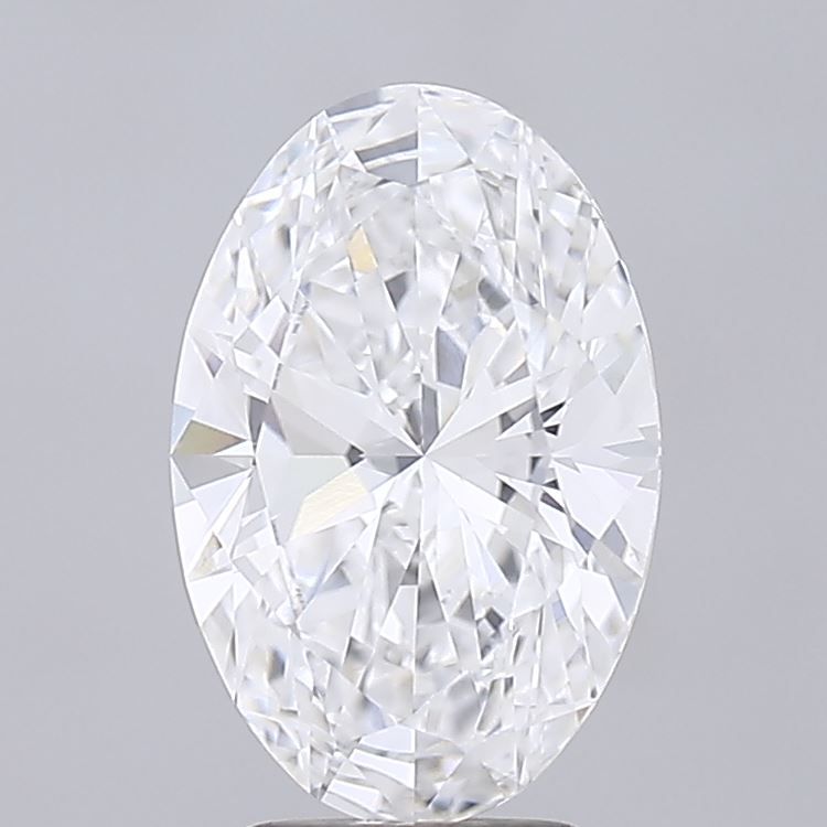 4.03 ct. oval Lab Grown Diamond front image