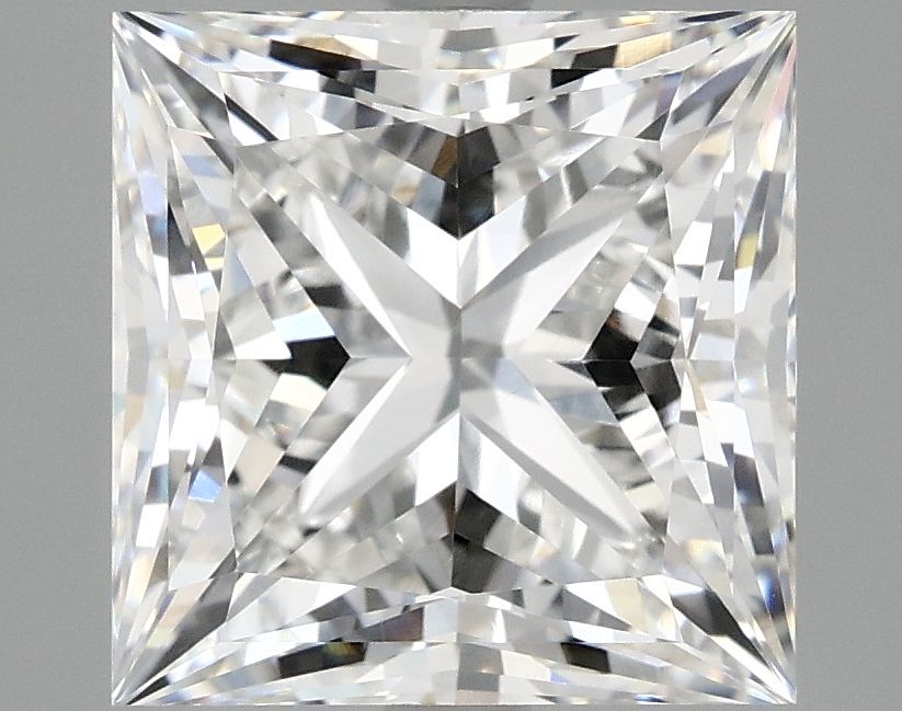 5.06 ct. princess Lab Grown Diamond front image