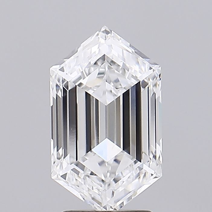 2.84 ct lab-grown Hexagonal Diamond