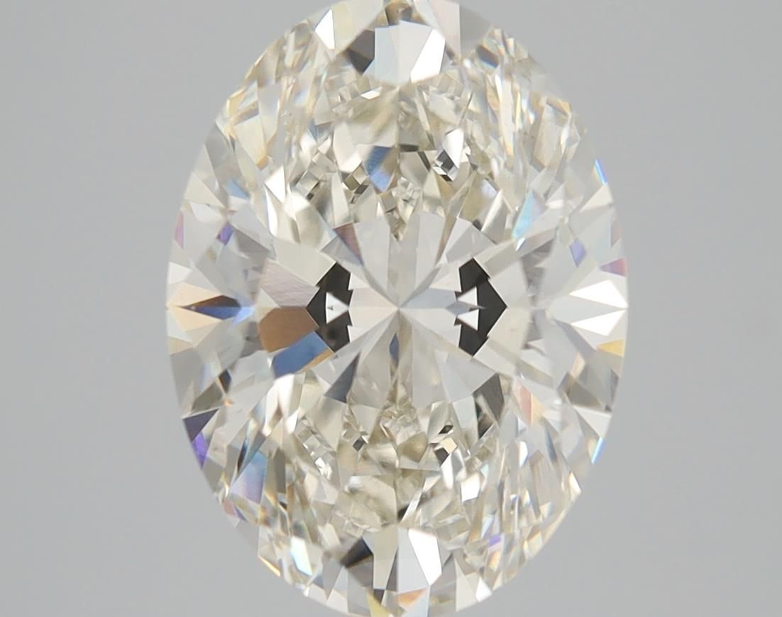 4.11 ct. oval Lab Grown Diamond front image