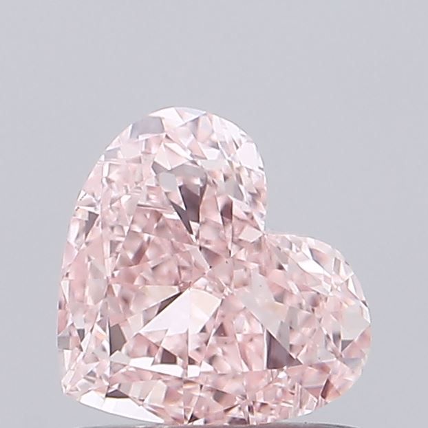 1.01 CT Fancy Intense Pink HEART