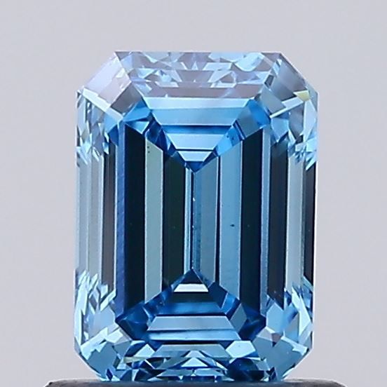 1.02 CT Fancy Vivid Blue EMERALD