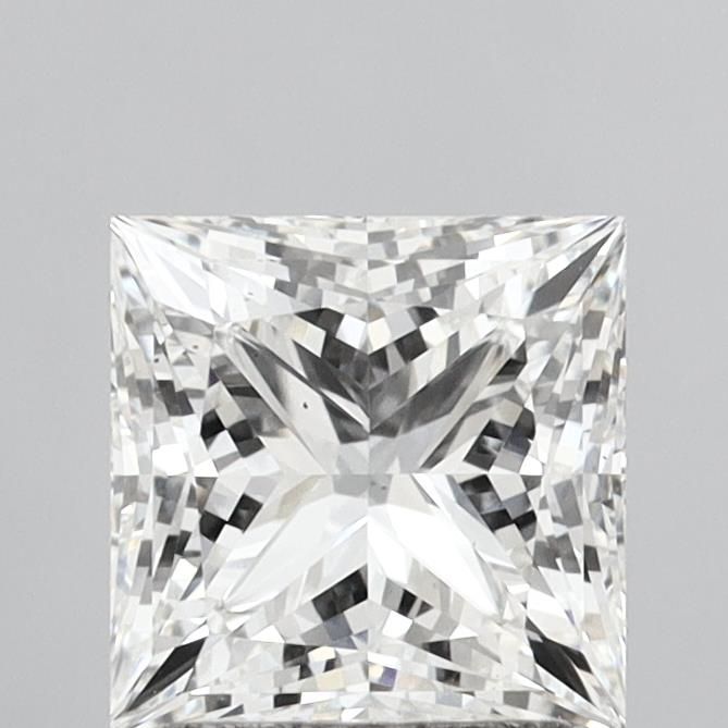 2.58 ct. princess Lab Grown Diamond front image