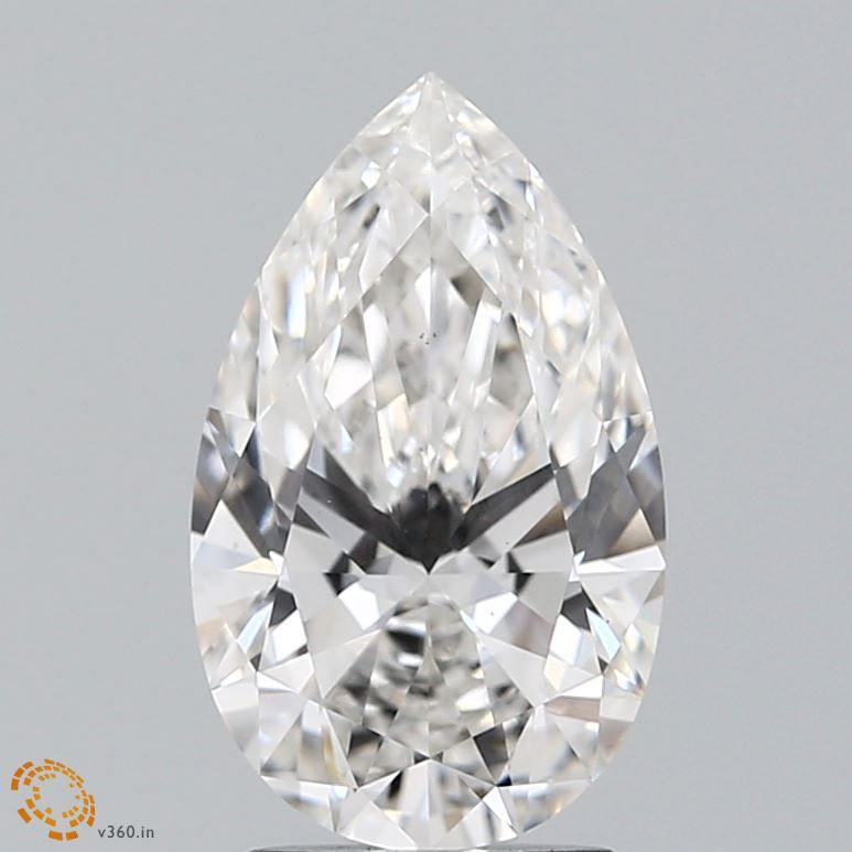2.01 ct. pear Lab Grown Diamond front image