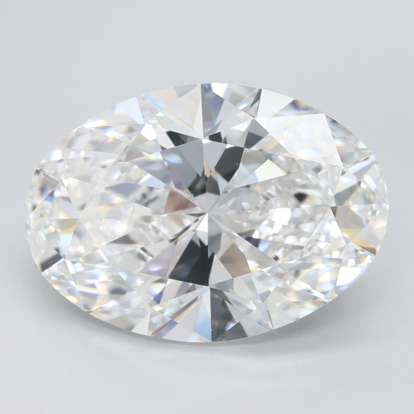 5.04 ct. oval Lab Grown Diamond front image