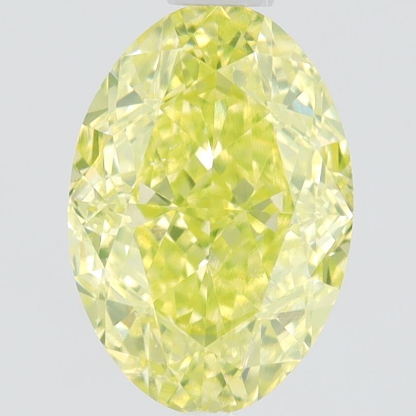 Diament 1.0 ct Fancy Greenish Yellow/SI1