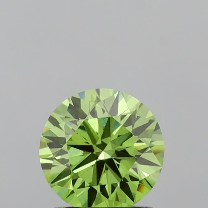 1.04 CT Fancy Vivid Green ROUND