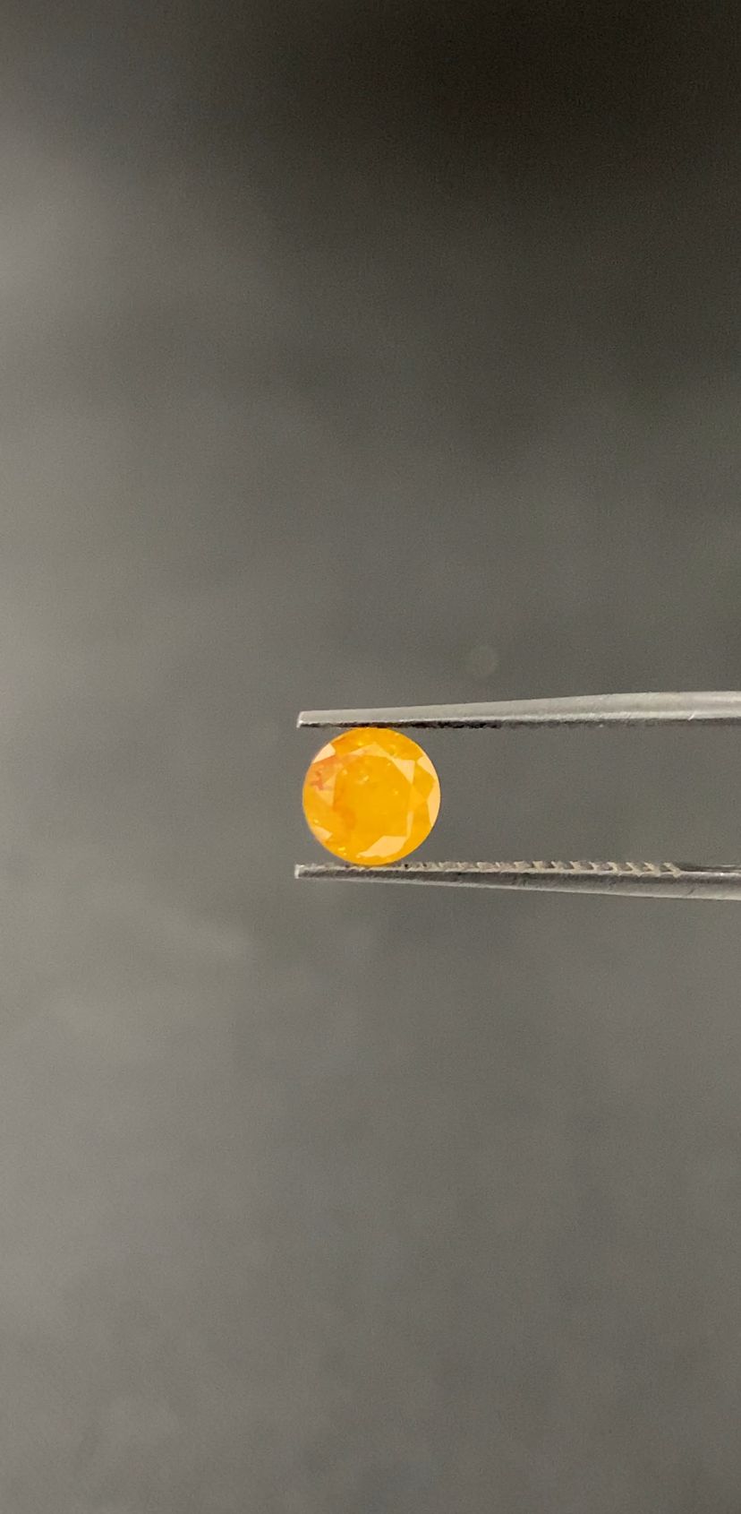 Diament 0.99 ct Fancy Intense Orange Yellow/