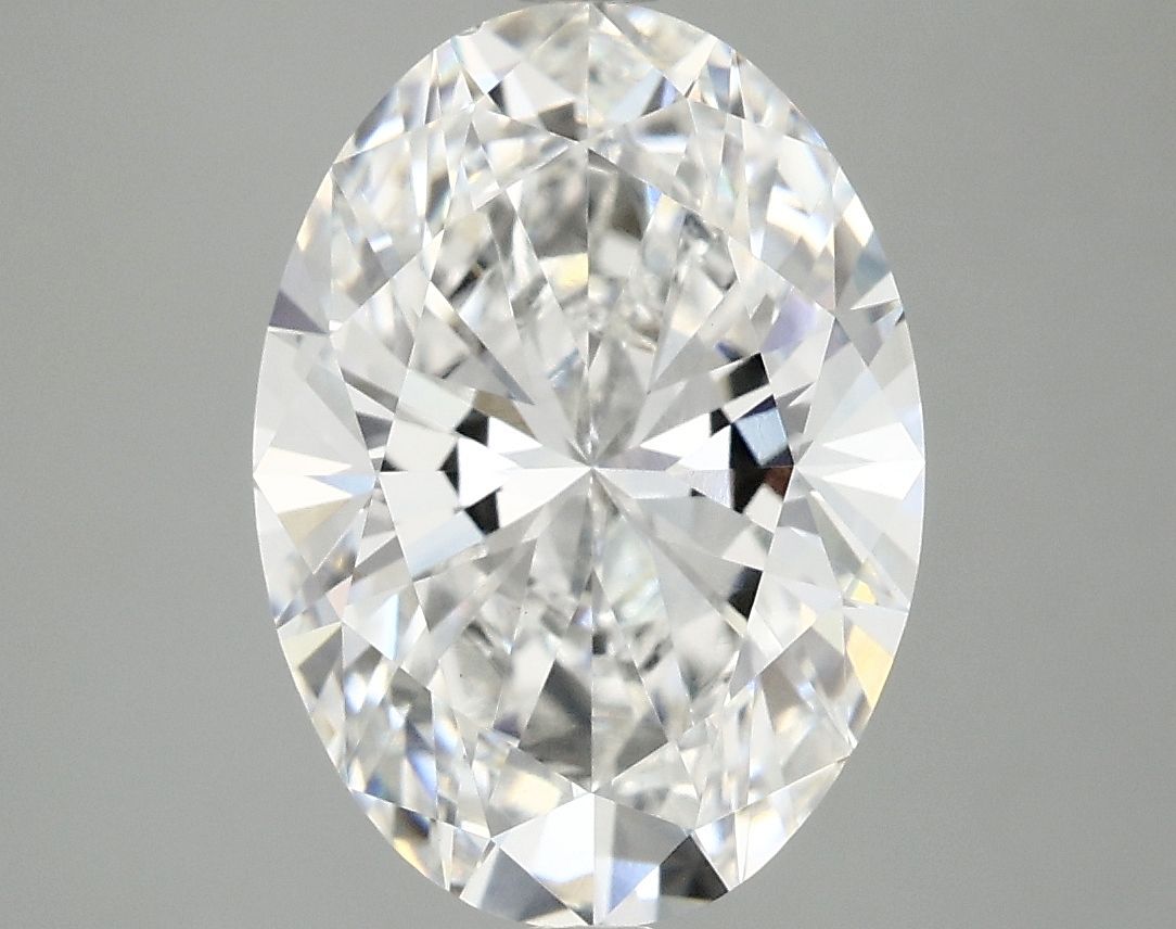 3.80 ct. oval Lab Grown Diamond front image