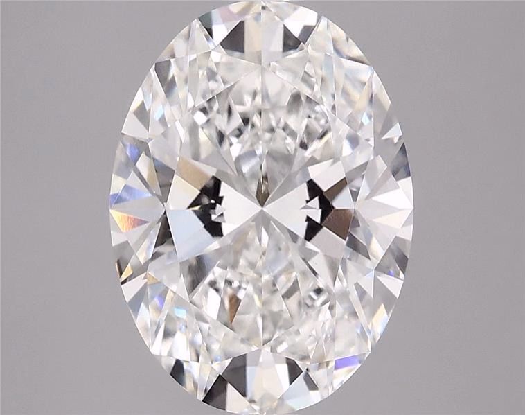 3.66 ct. oval Lab Grown Diamond front image