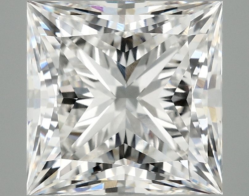 5.09 ct. princess Lab Grown Diamond front image