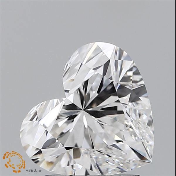 2.10 ct. heart Lab Grown Diamond front image