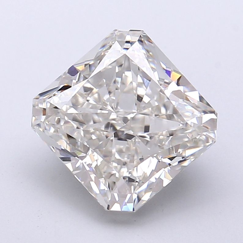 3.83 ct Square Radiant diamond
