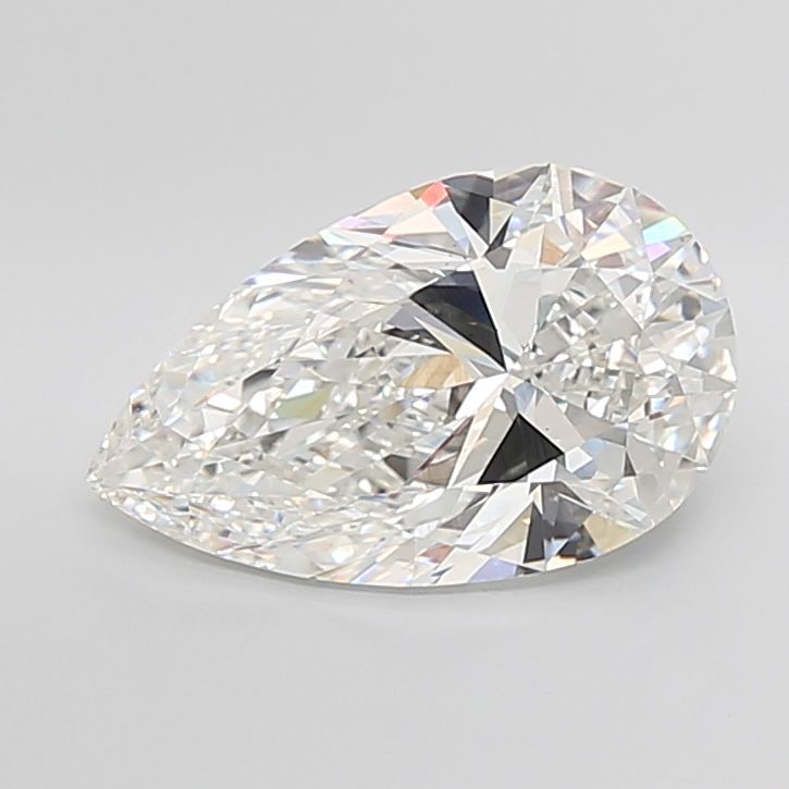 7.04 ct. pear Lab Grown Diamond front image